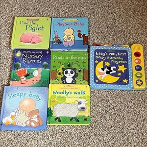 Usborne Baby Book Lot of 7